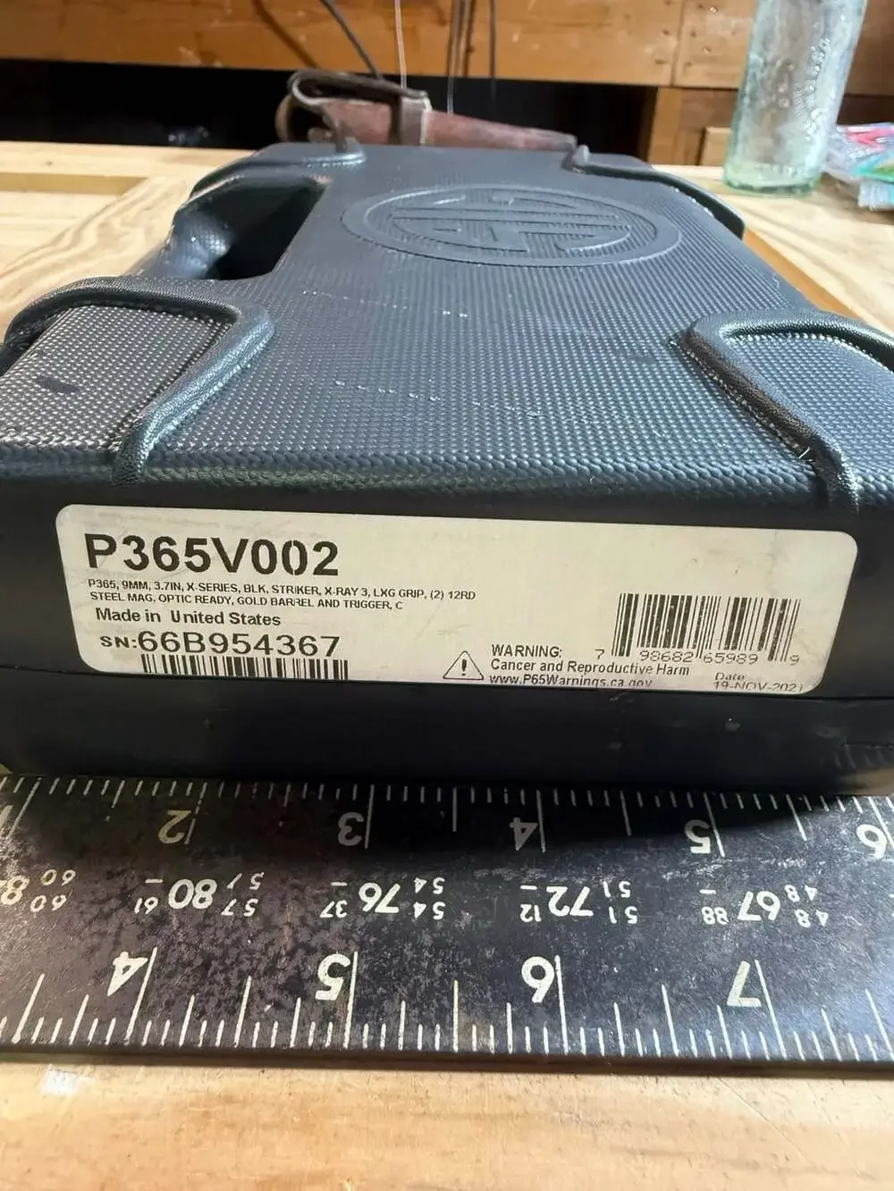 Sig Sauer P365 Custom Works OEM Pistol Hard Case